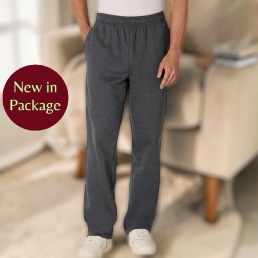 👖 Amazon Essentials Men’s Fleece Open Bottom Sweatpants - 3XL